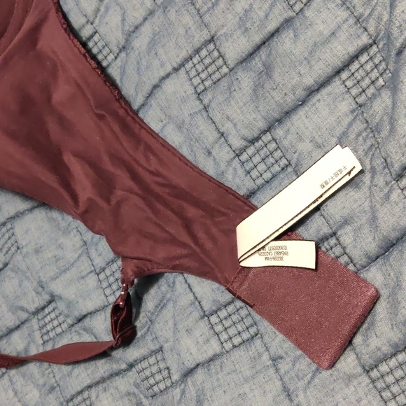 Body by Victoria 38DD/E85 Convertible Lined Demi Underwire Bra in Kir/Mulberry - Picture 12 of 13